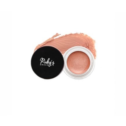 Ruby's Organics Creme Highlighter - Illuminate peach tone shade blush eyes lips cheek highlight makeup pretty