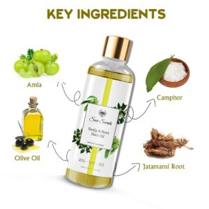 Seer Secrets Scalp & Root Hair Oil (Amla & Camphor) (200ml)