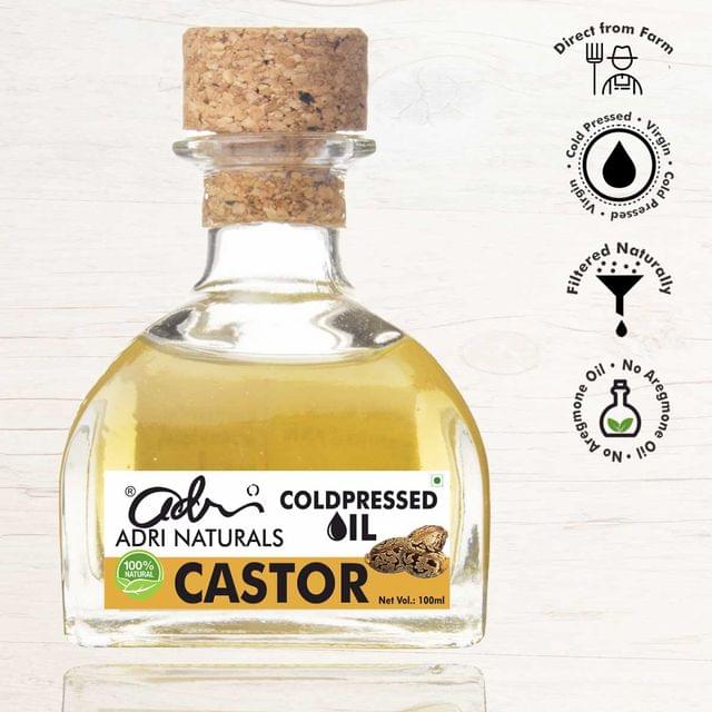 Adri Natural Castor Oil (Cold Pressed, 100% Pure and Natural)100 ml