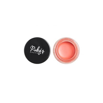 Ruby's Organics Creme Blush - Peach highlight blush pink peach organic makeup cream shade tone india makeup cheeks face
