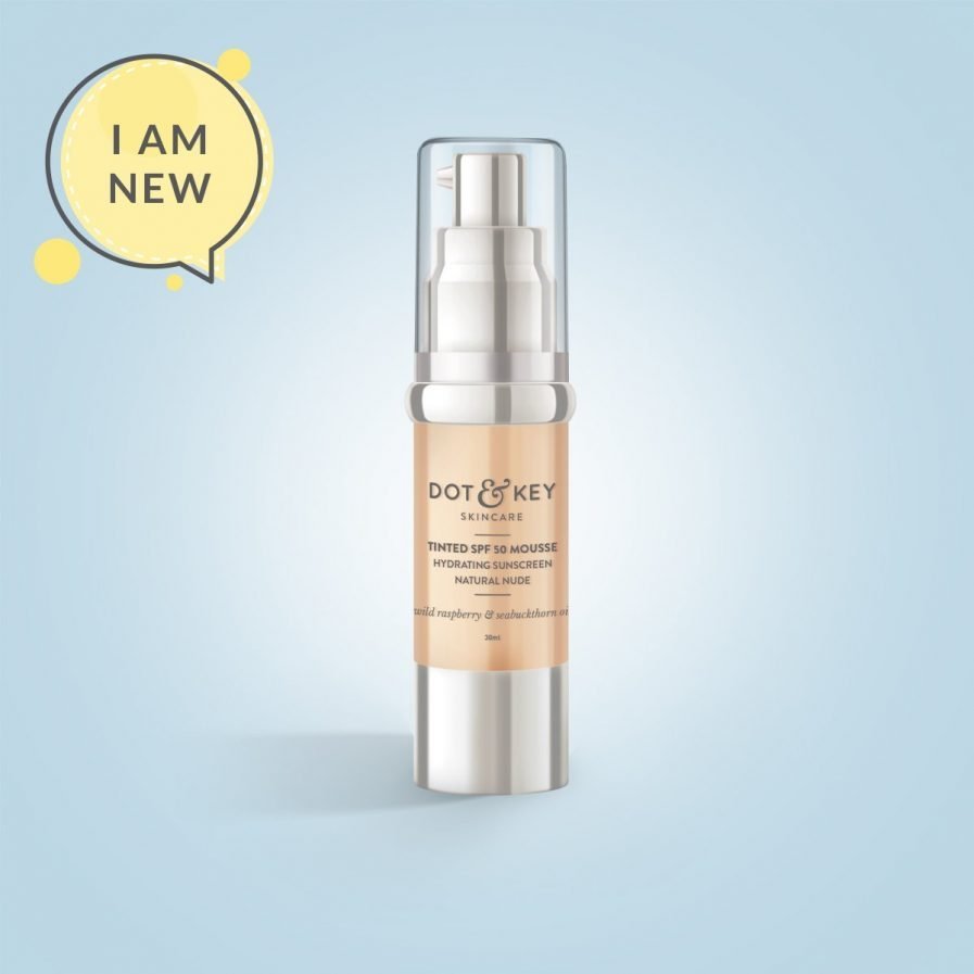 Dot & Key Tinted SPF 50 Mousse, Colour: Natural Nude