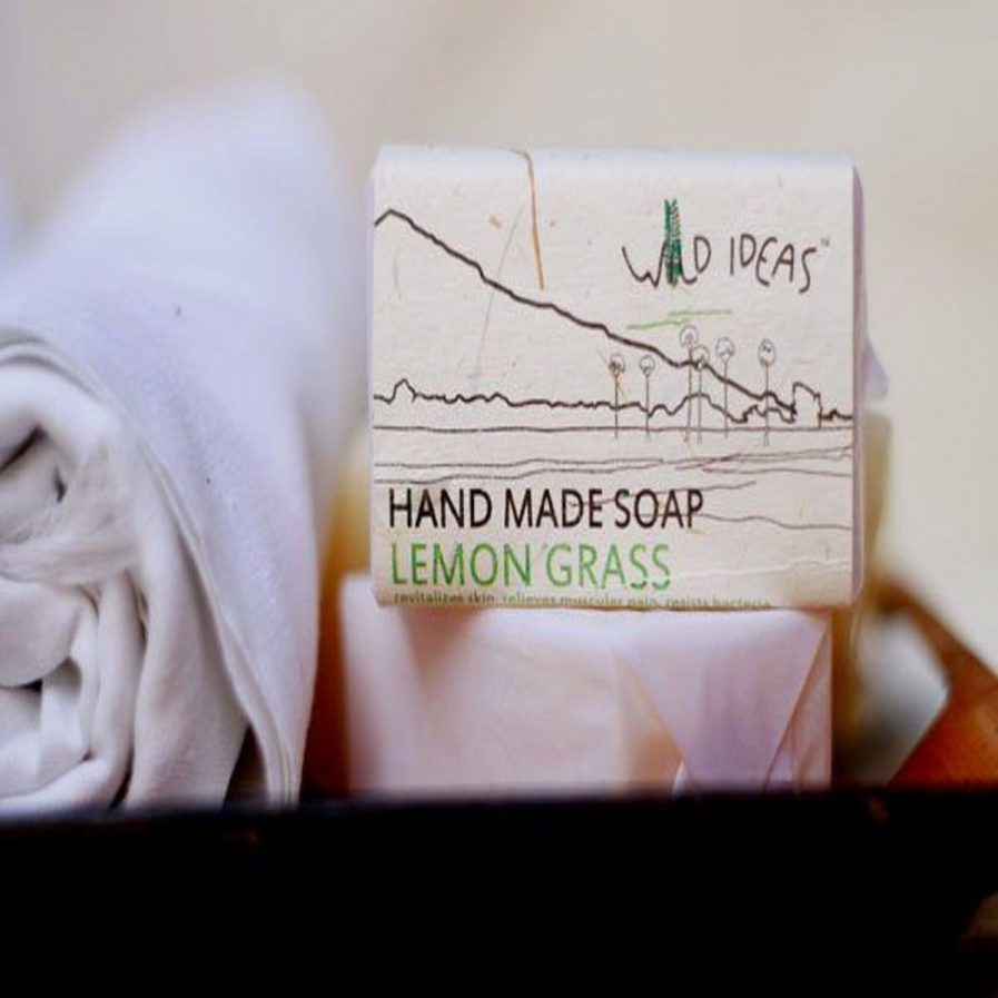Wild Ideas Hand Made Soap - Lemongrass (100gm)