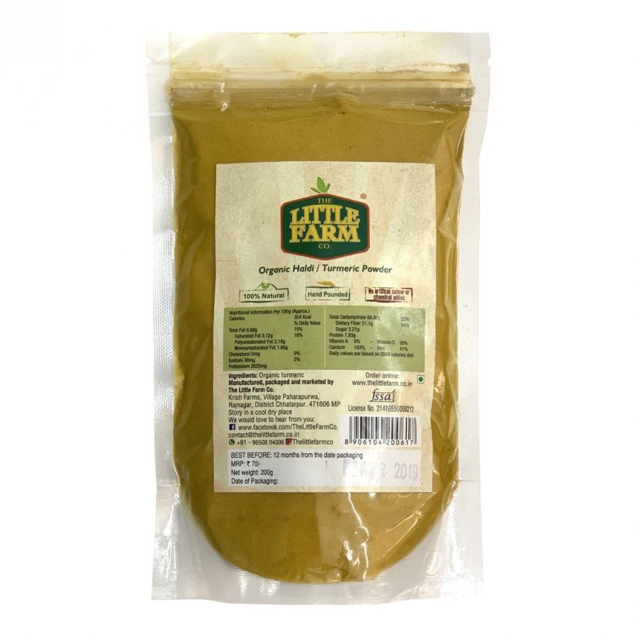 Little Farm Organic Haldi Powder (200gm)