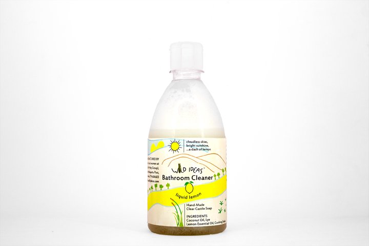 Wild Ideas Hand Made Liquid Lemon Bathroom Cleaner (500ml)