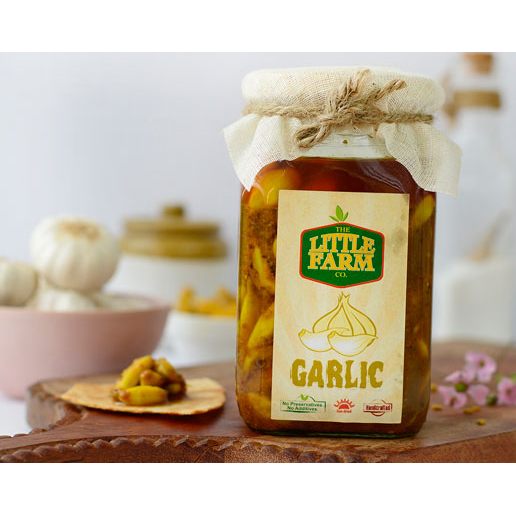 Little Farm Garlic Pickle (400gm)
