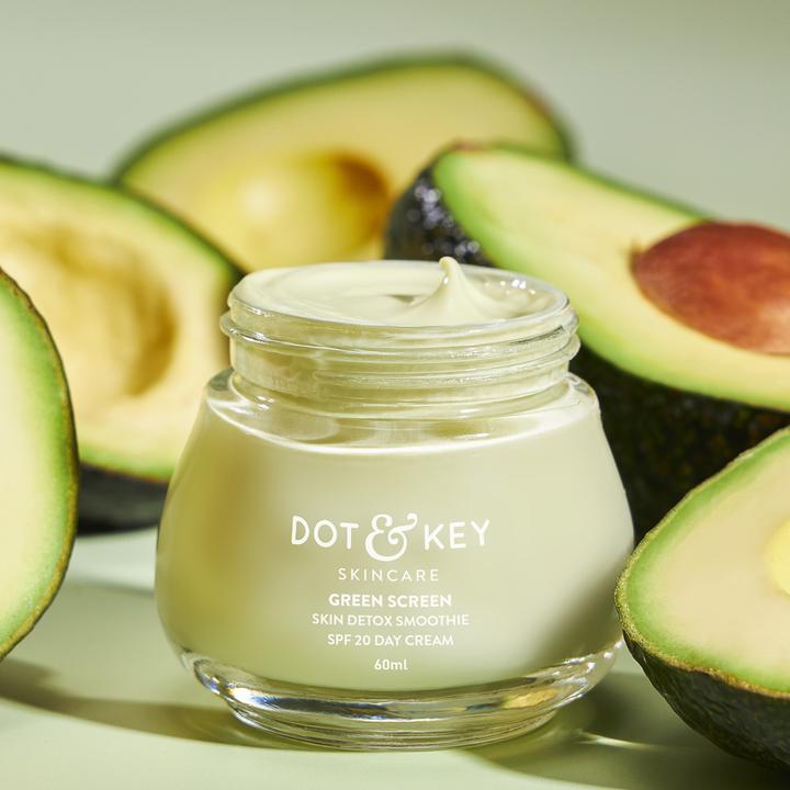 Dot & Key Green Screen Skin Detox Smoothie SPF 20 Day Cream (60ml)