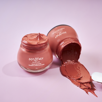 Dot & Key Glow Reviving Vitamin C Pink Clay Mask (50ml)