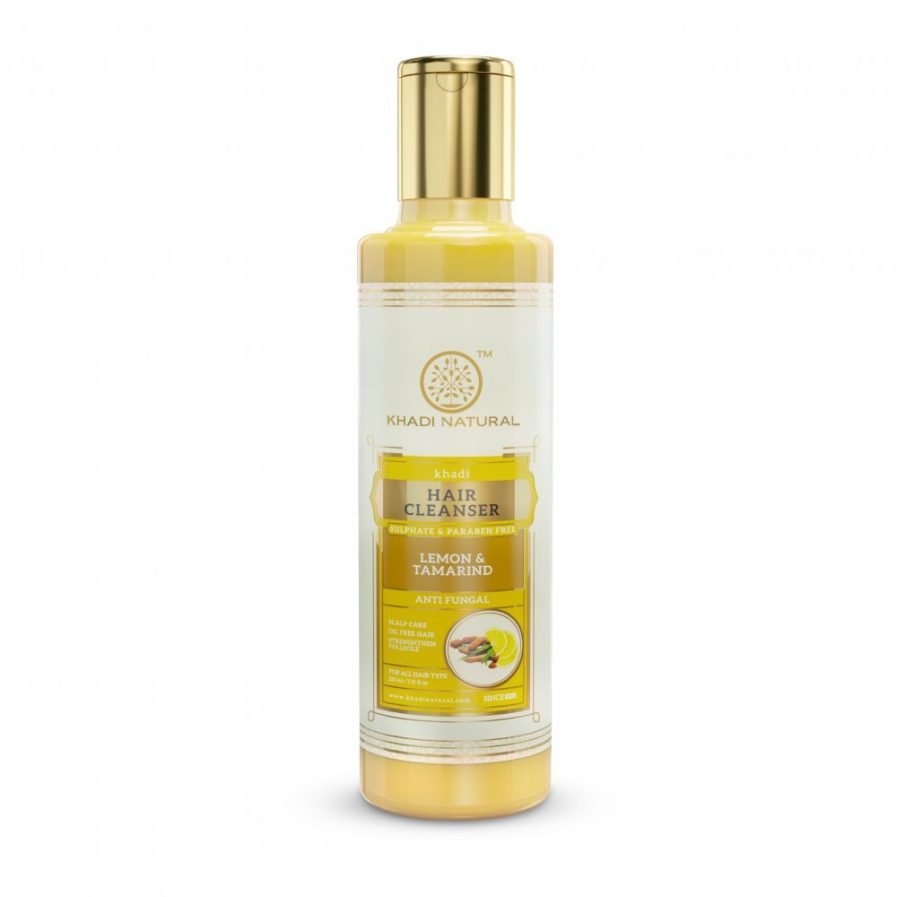 Khadi Lemon & Tamarind Anti-Fungal Hair Cleanser (210ml)