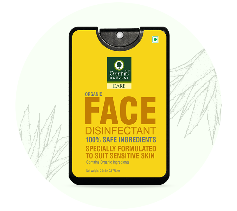 Organic harvest - Organic harvest on Face Disinfectant Mist Get offer  @ Rs 125