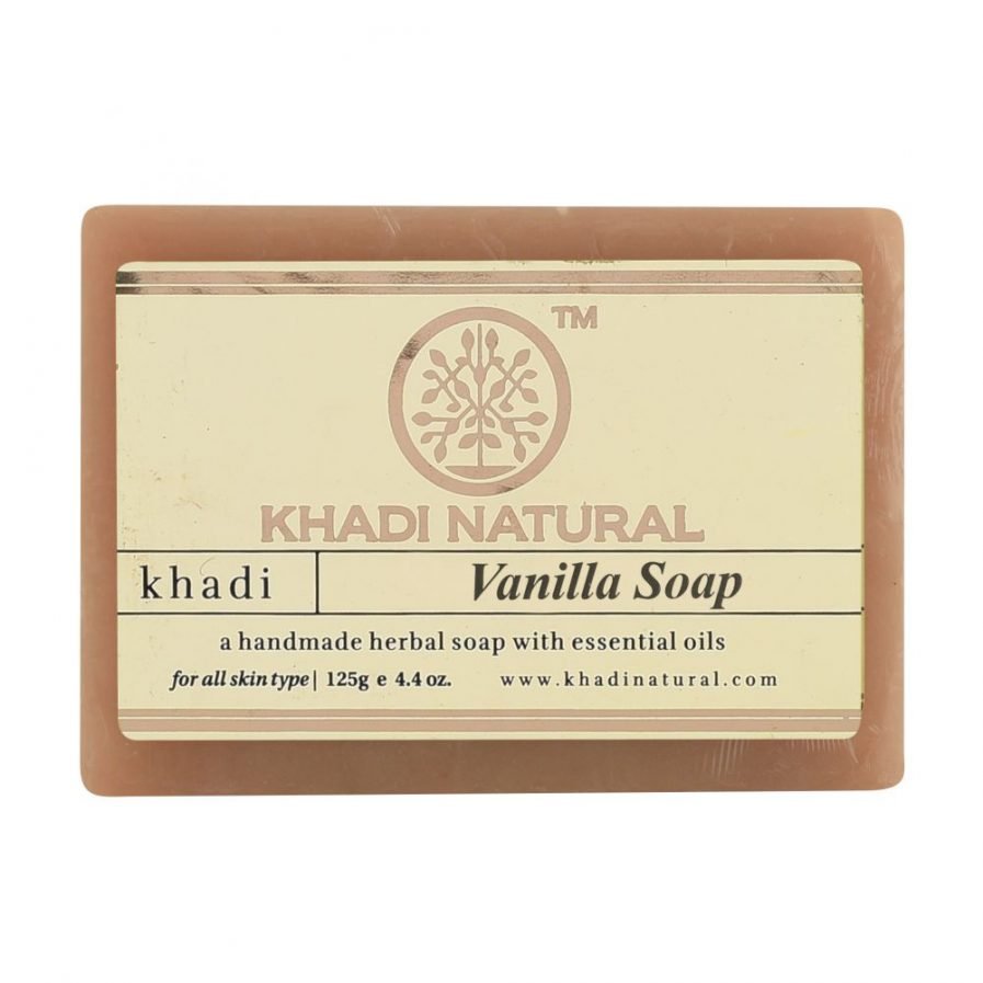 Khadi Ayurvedic Vanilla Soap (125gm)