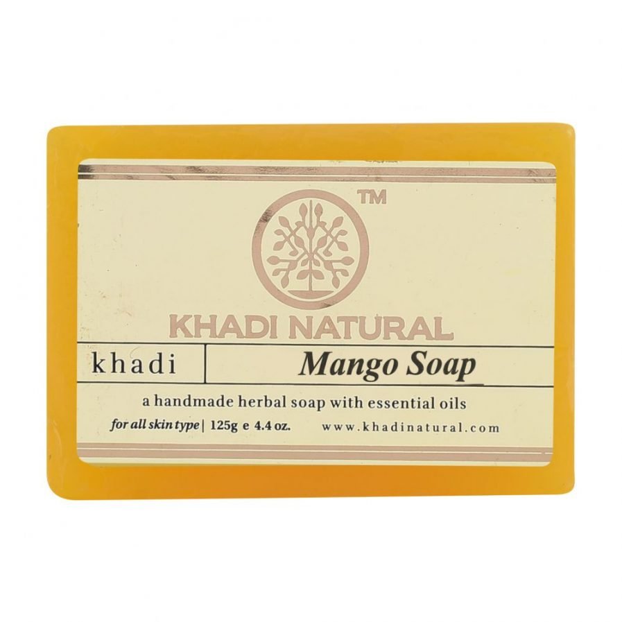 Khadi Ayurvedic Mango Soap (125gm)