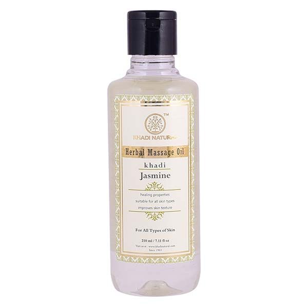 Khadi Jasmine Herbal Massage Oil (210ml)
