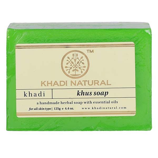Khadi Ayurvedic Khus Soap (125gm)