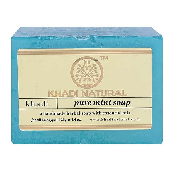 Khadi Ayurvedic Pure Mint Soap (125gm)