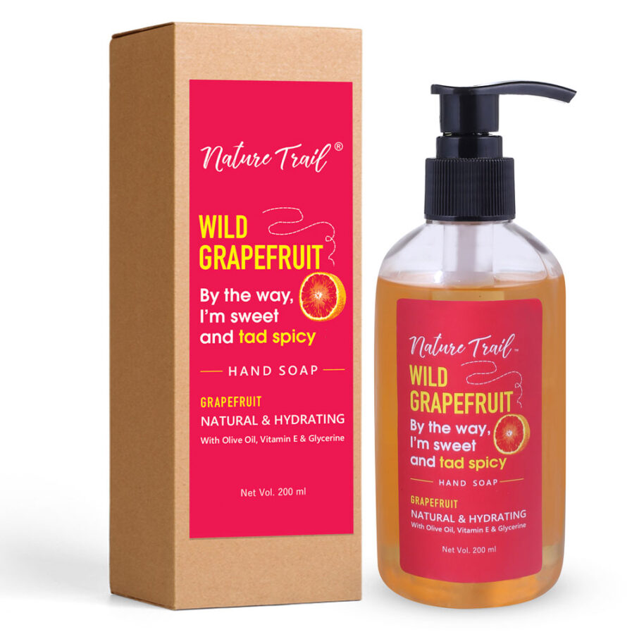 Nature Trail Wild Grapefruit Handwash with Olive & Grapefruit Oil (200ml)
