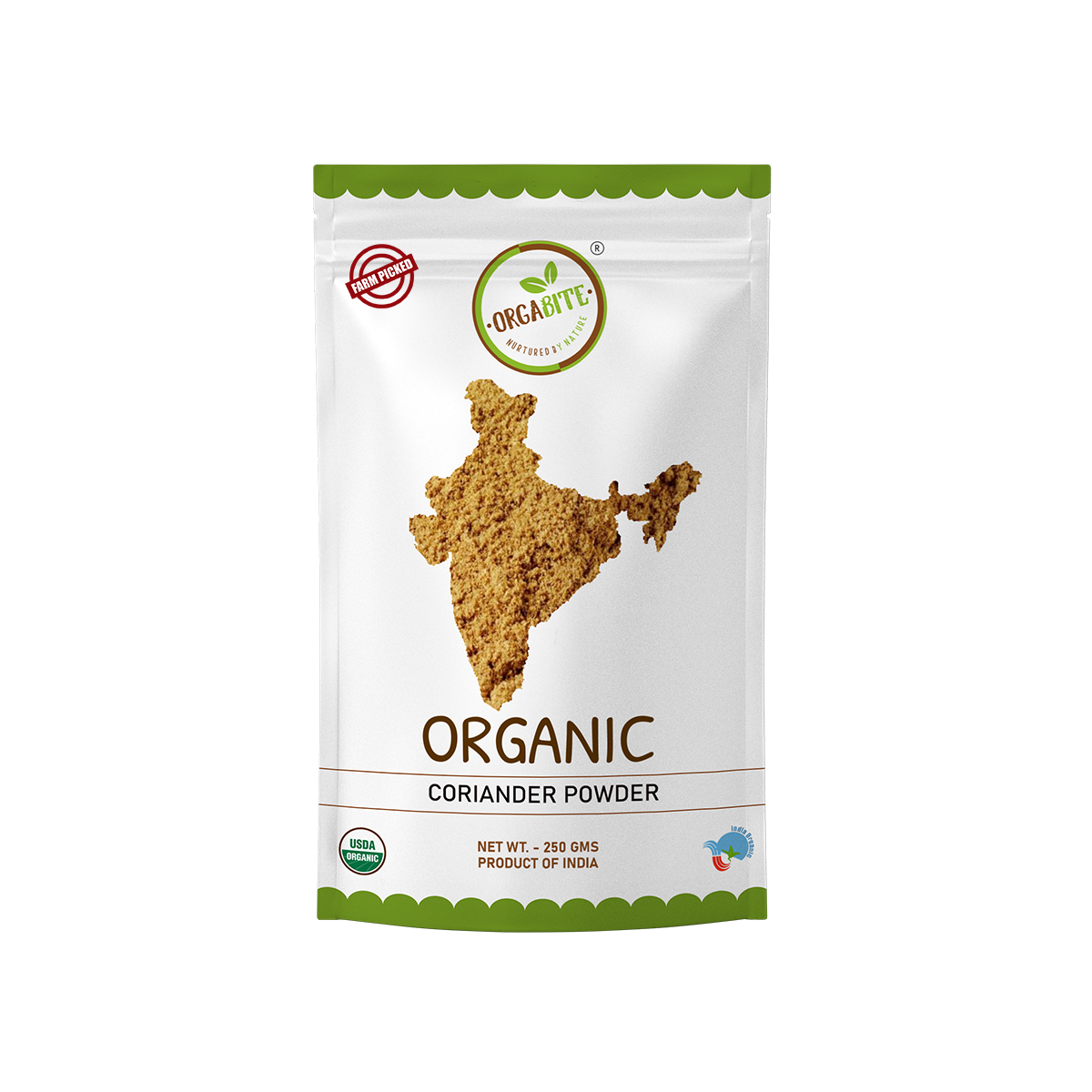 Buy ORGABITE Organic Coriander Powder (100gm) Online At Best Price