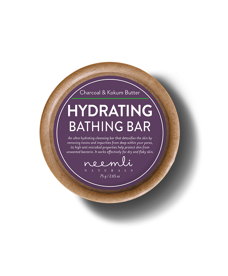 Neemli Charcoal & Kokum Butter Hydrating Bathing Bar Soap (75gm)