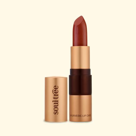 Soultree Lipstick Rich Earth lipstick smooth glow shade makeup vegan cosmetics lips colour