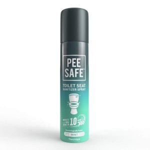 Pee Safe Toilet Seat Sanitizer Spray (Mint) (75ml)