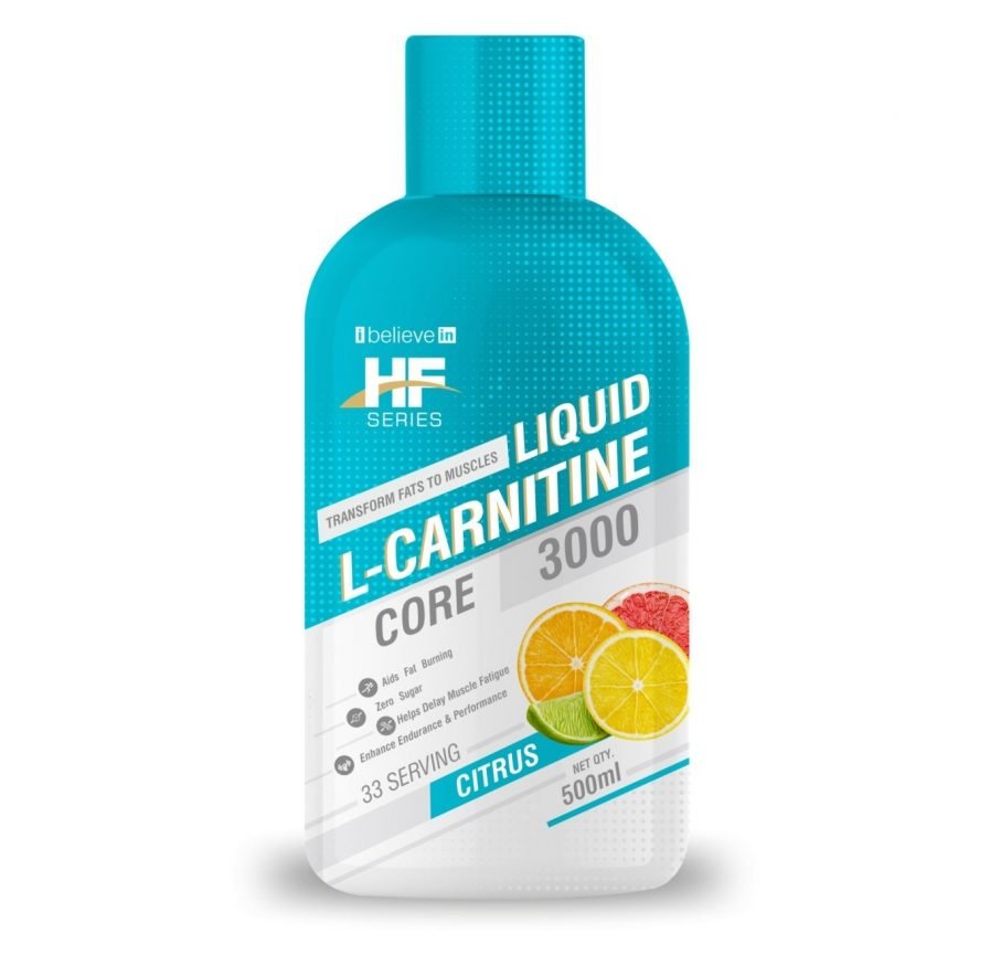Health Farm Liquid L-Carnitine Core 3000mg - Citrus (500ml)