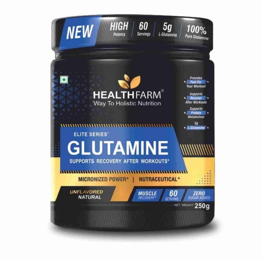 Health Farm L-Glutamine (250gm)