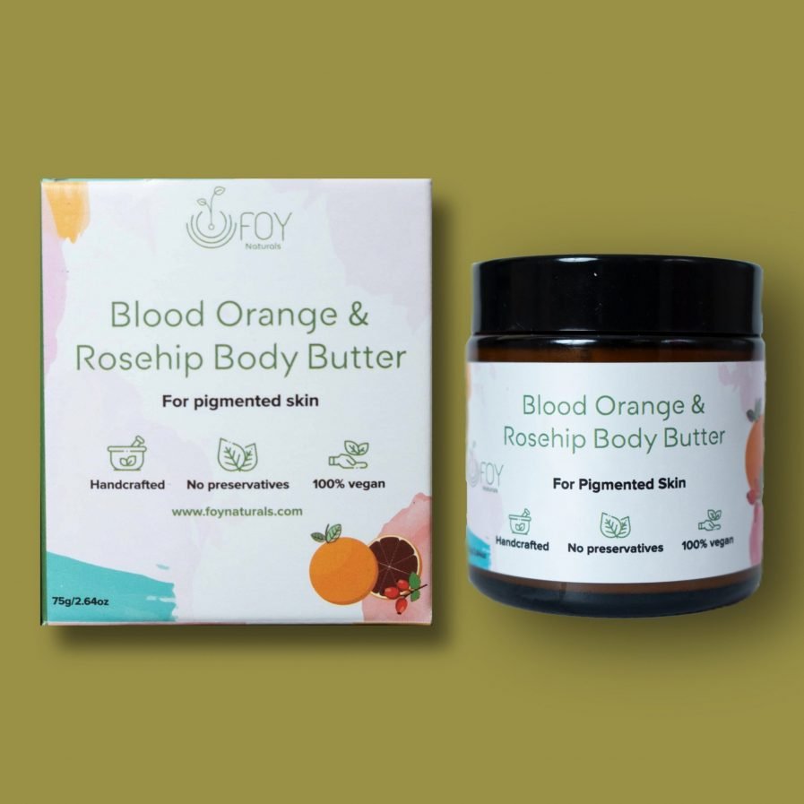 Foy Naturals Blood Orange & Rosehip Body Butter Body Butter (75gm)