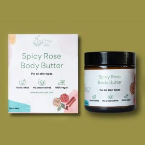 Foy Naturals Spicy Rose Body Butter (75gm)