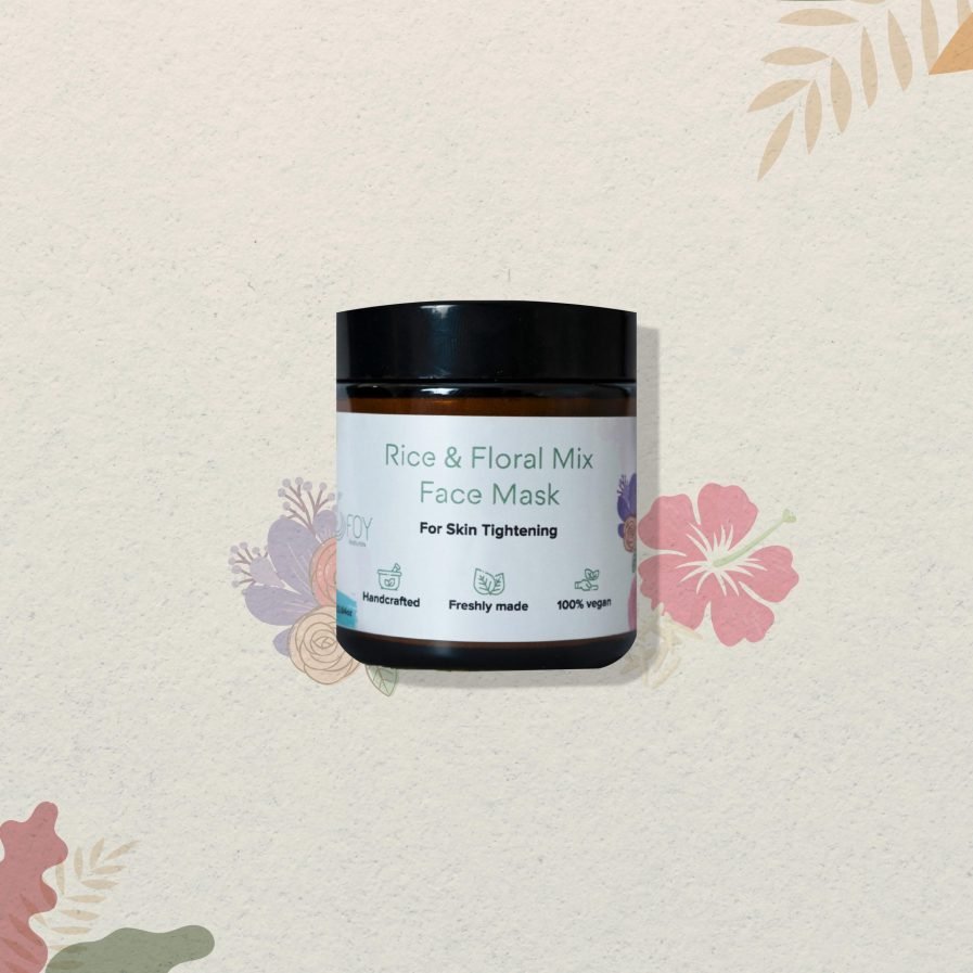 Foy Naturals Rice & Floral Mix Face Mask (75gm)