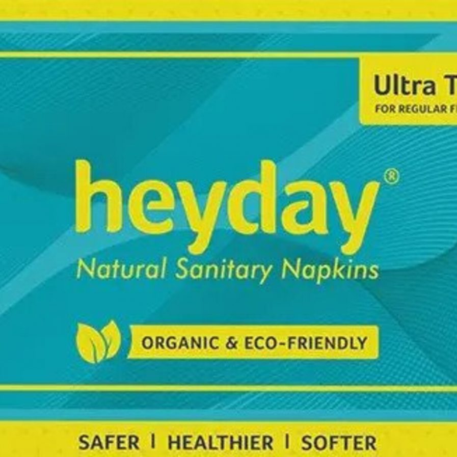 HEYDAY Organic Ultra Thin Sanitary Pads XL (Pack of 30)