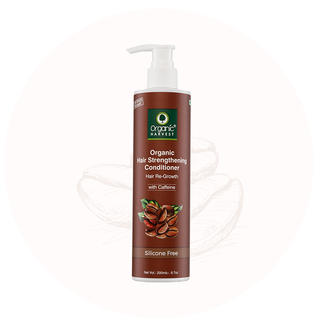 Organic Harvest Hair Strengthening Conditioner - Caffeine (200ml)