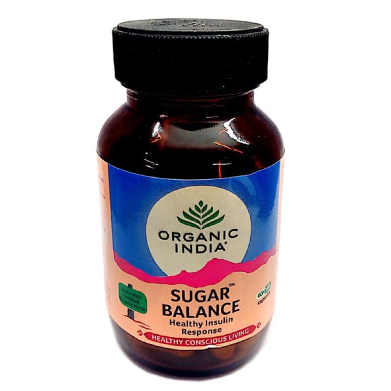 Organic India Sugar Balance Capsules