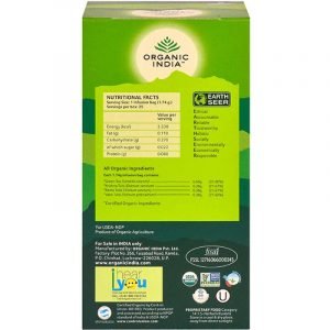 Organic India Tulsi Green Tea Classic - Stress Relieving & Refreshing