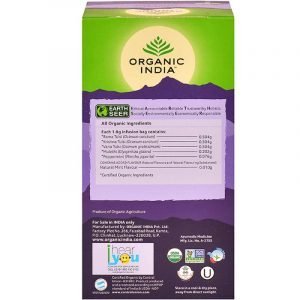 Organic India Tulsi Mulethi Tea - Stress Relieving & Soothing