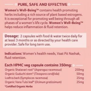 Organic India Women Health Supplement Capsules