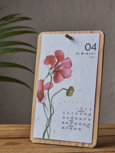 Blooms Table Calendar 2021 - Plantables