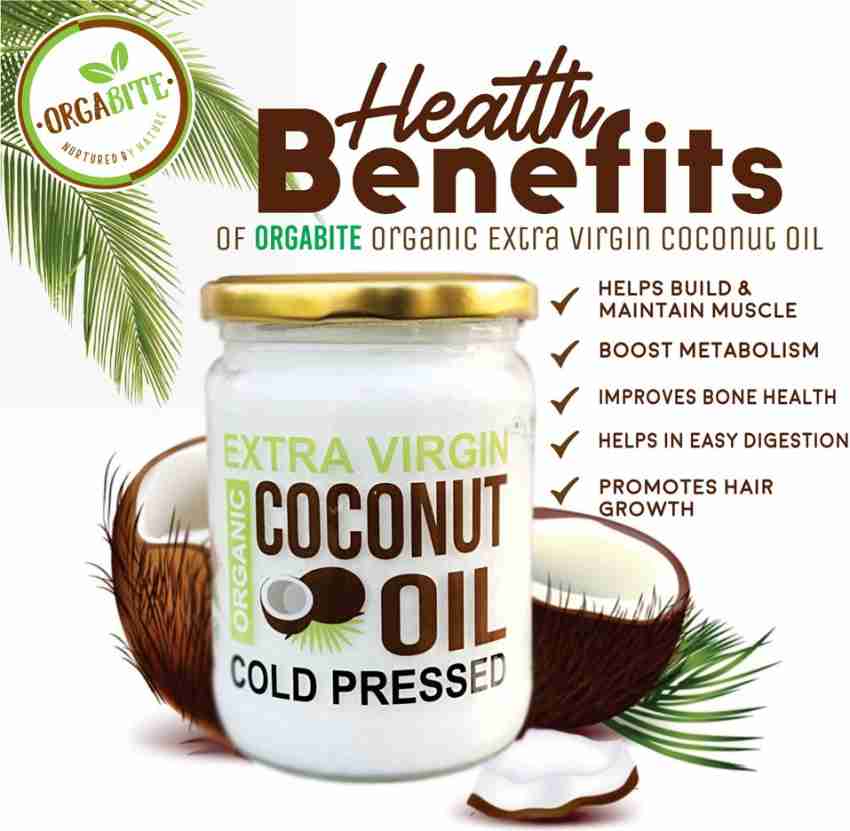 Orgabite Extra Virgin Organic Coconut Oil