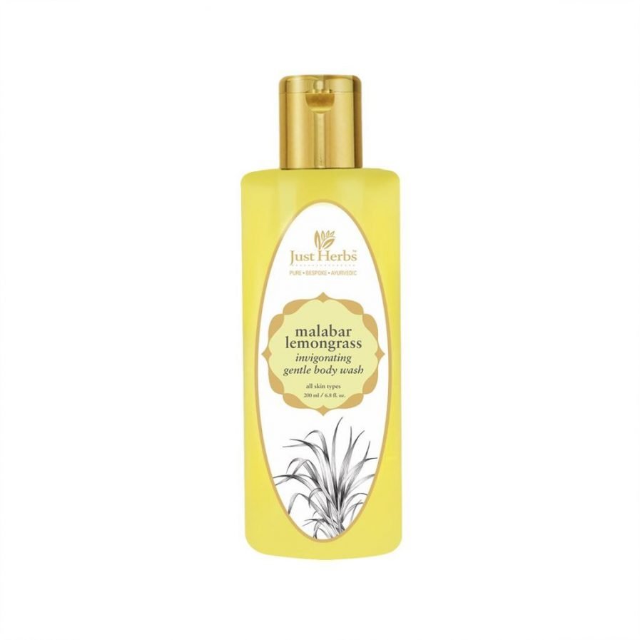 Just Herbs – Malabar Lemon Grass - Invigorating Body Wash (200ml)