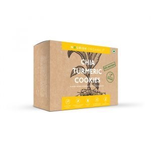 Nourish Organics – Chia Turmeric Cookies (110gm)