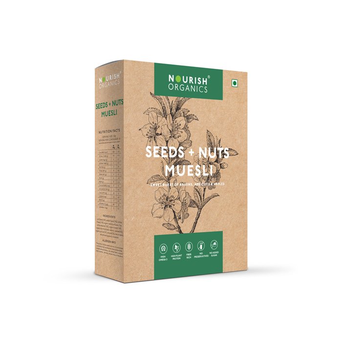Nourish Organics - Seeds & Nuts Muesli (300gm)