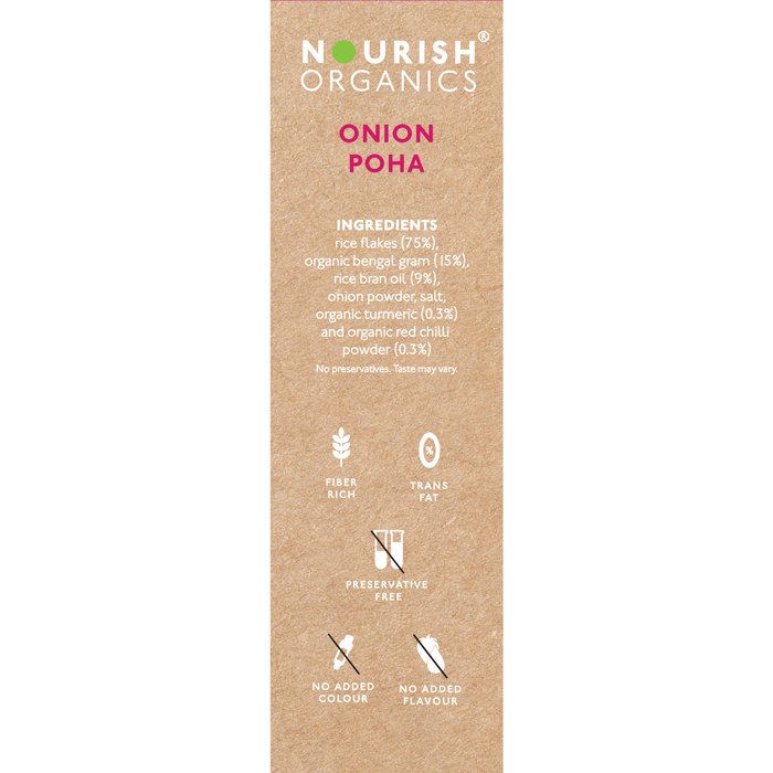 Nourish Organics – Onion Poha (150gm)