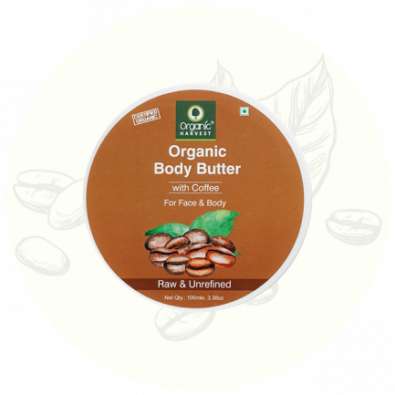 Organic Harvest Organic Body Butter with Coffee
