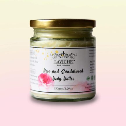 Laviche - Rose and Sandalwood Body Butter (150gm)