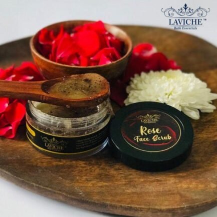 Laviche - Rose Face Scrub (50gm)