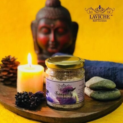 Laviche - Tranquility Lavender Body Scrub (100gm)