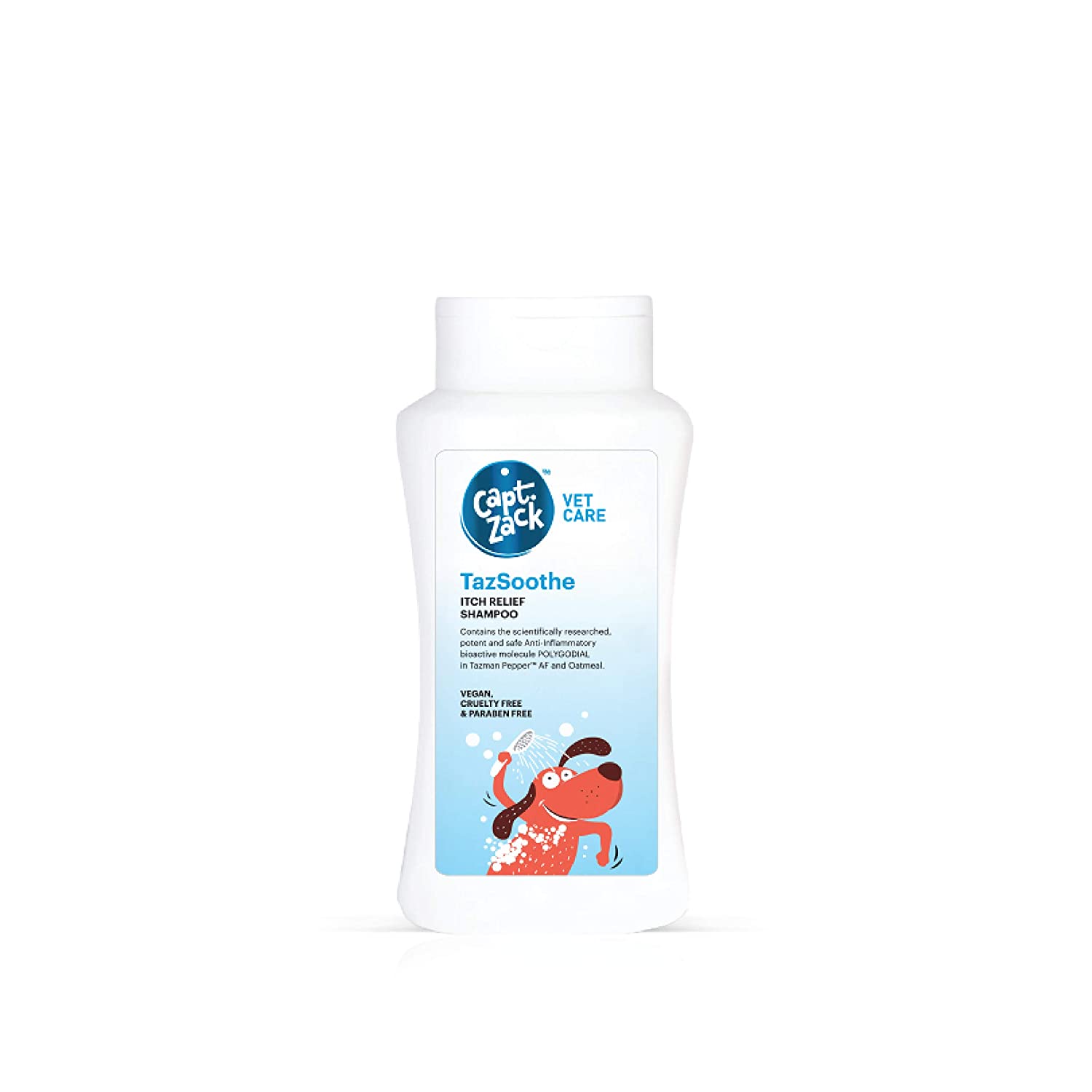 Captain Zack TazSoothe Itch Relief Shampoo - Itch No More Shampoo for Dogs, 50 ml