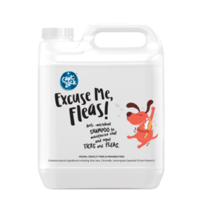 Captain Zack - Excuse Me Fleas 4Ltr