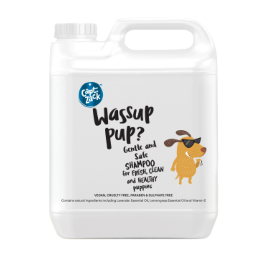 Captain Zack - Wassup Pup? Sulphate Free Shampoo (4Ltr)