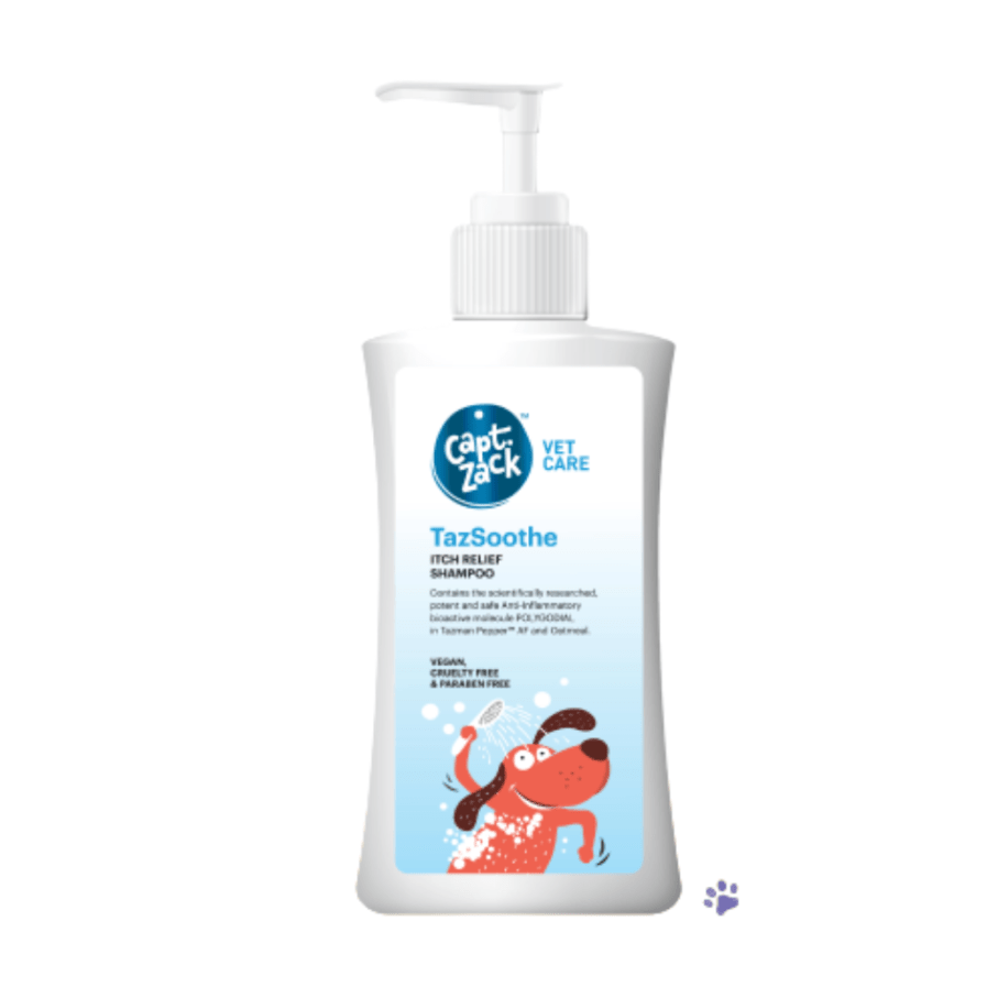 Captain Zack TazSoothe Itch Relief Shampoo - Itch No More Shampoo for Dogs, 500 ml