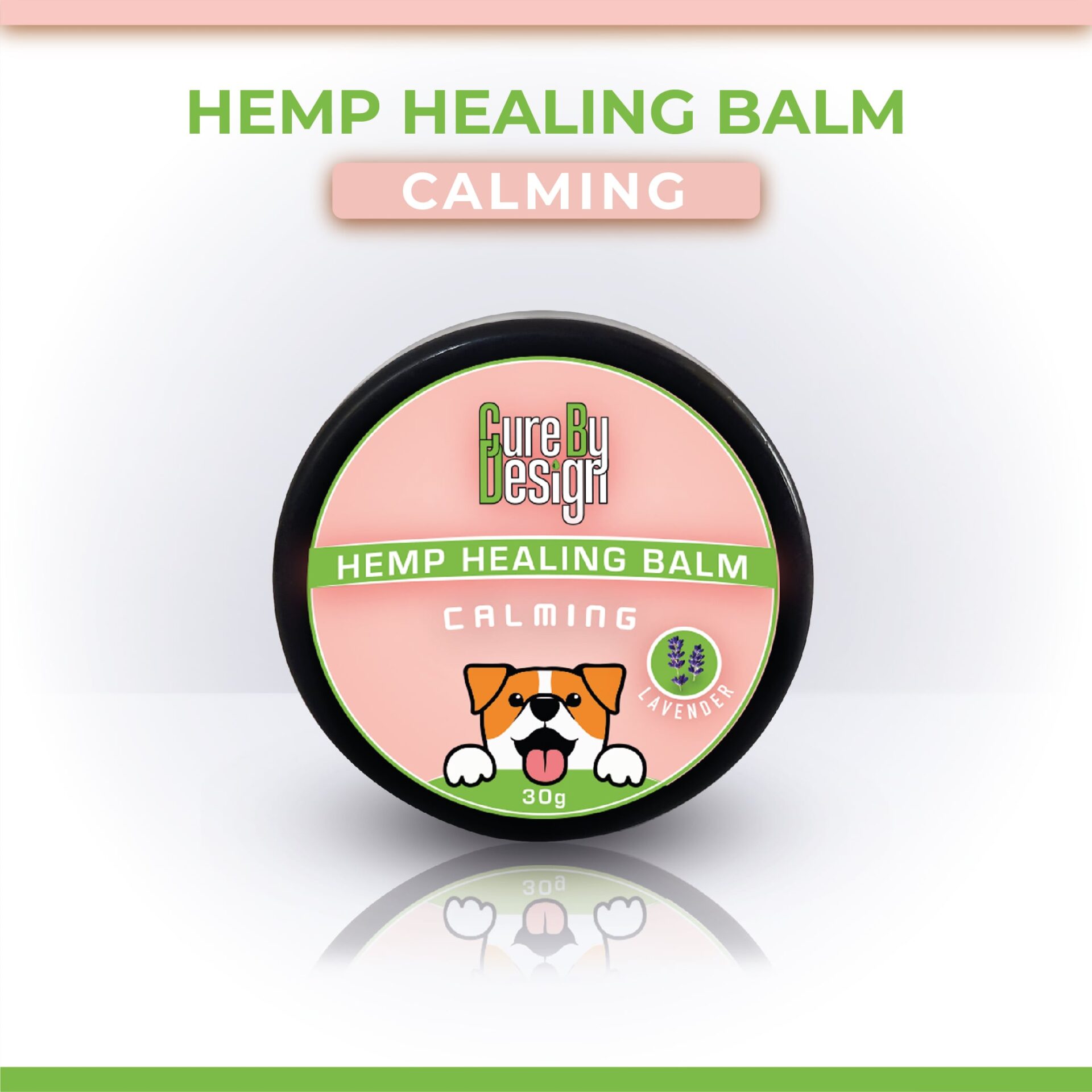 Cure By Design Hemp Healing Balm for Calming
