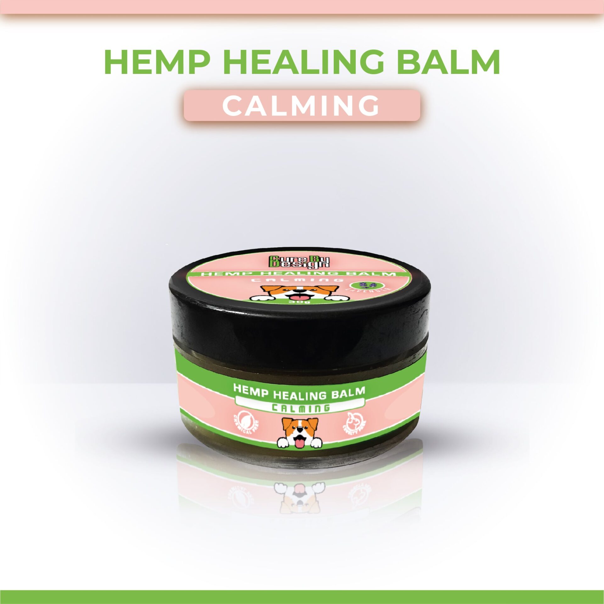 Cure By Design Hemp Healing Balm for Calming